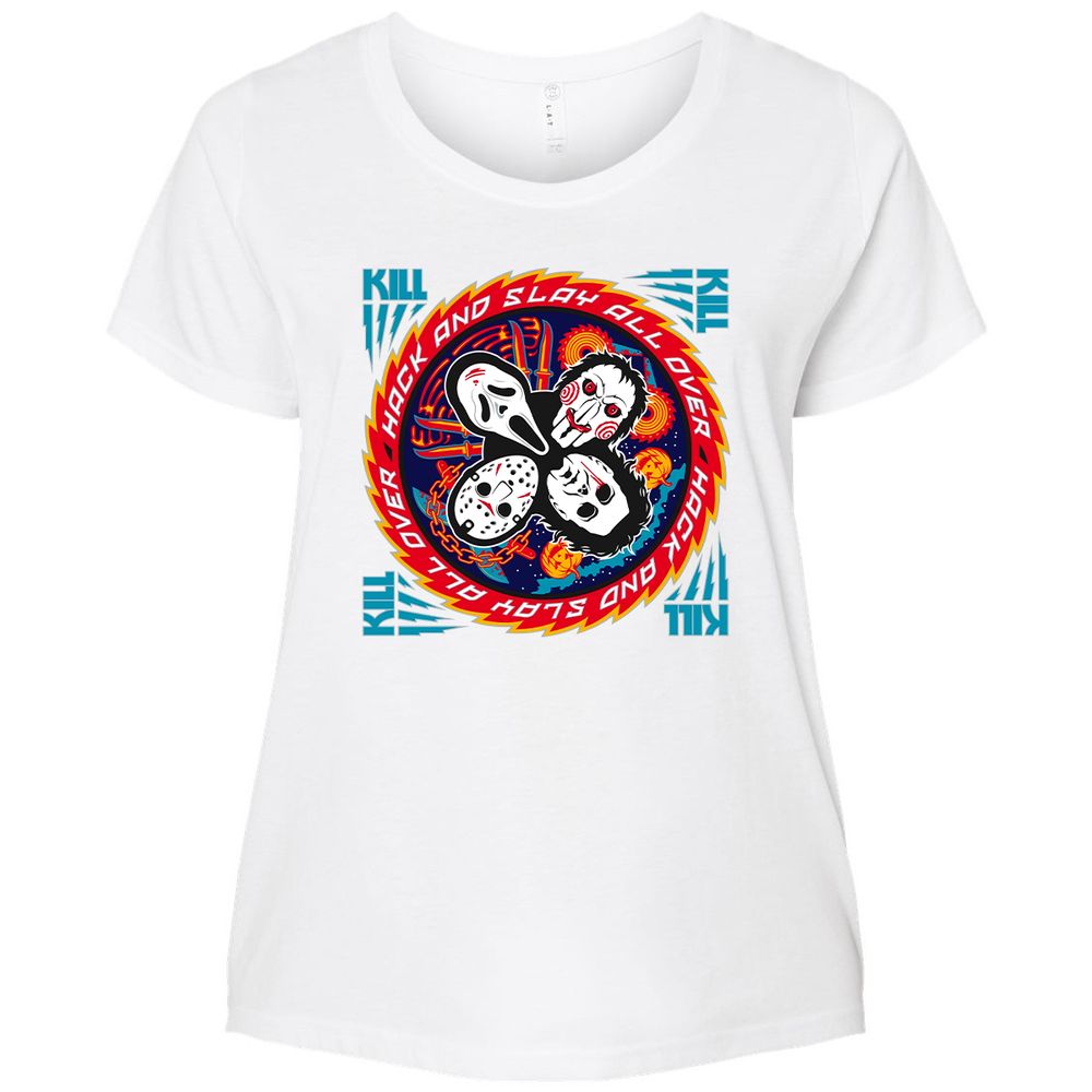 Ladies Curvy Jersey - X85DU5LA - White - 6