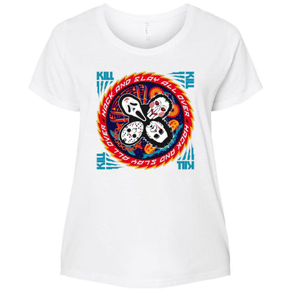 Ladies Curvy Jersey - X85DU5LA - White - 6