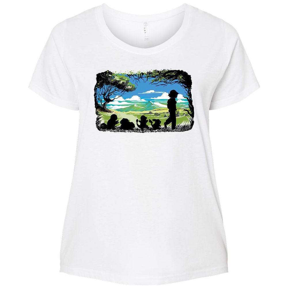 Ladies Curvy Jersey - 1A14S8LB - White - 6