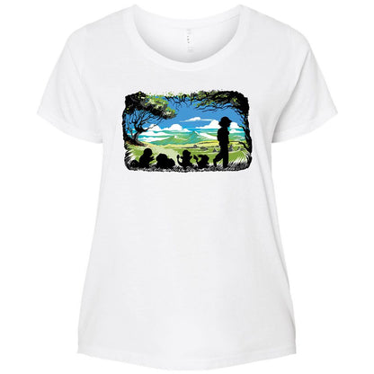 Ladies Curvy Jersey - 1A14S8LB - White - 6