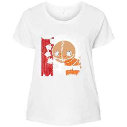 Ladies Curvy Jersey - LBCWBCR4 - White - 6