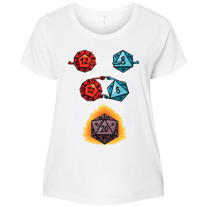 Ladies Curvy Jersey - 4SQE65AA - White - 6