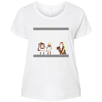 Ladies Curvy Jersey - 74FB5ZTQ - White - 6