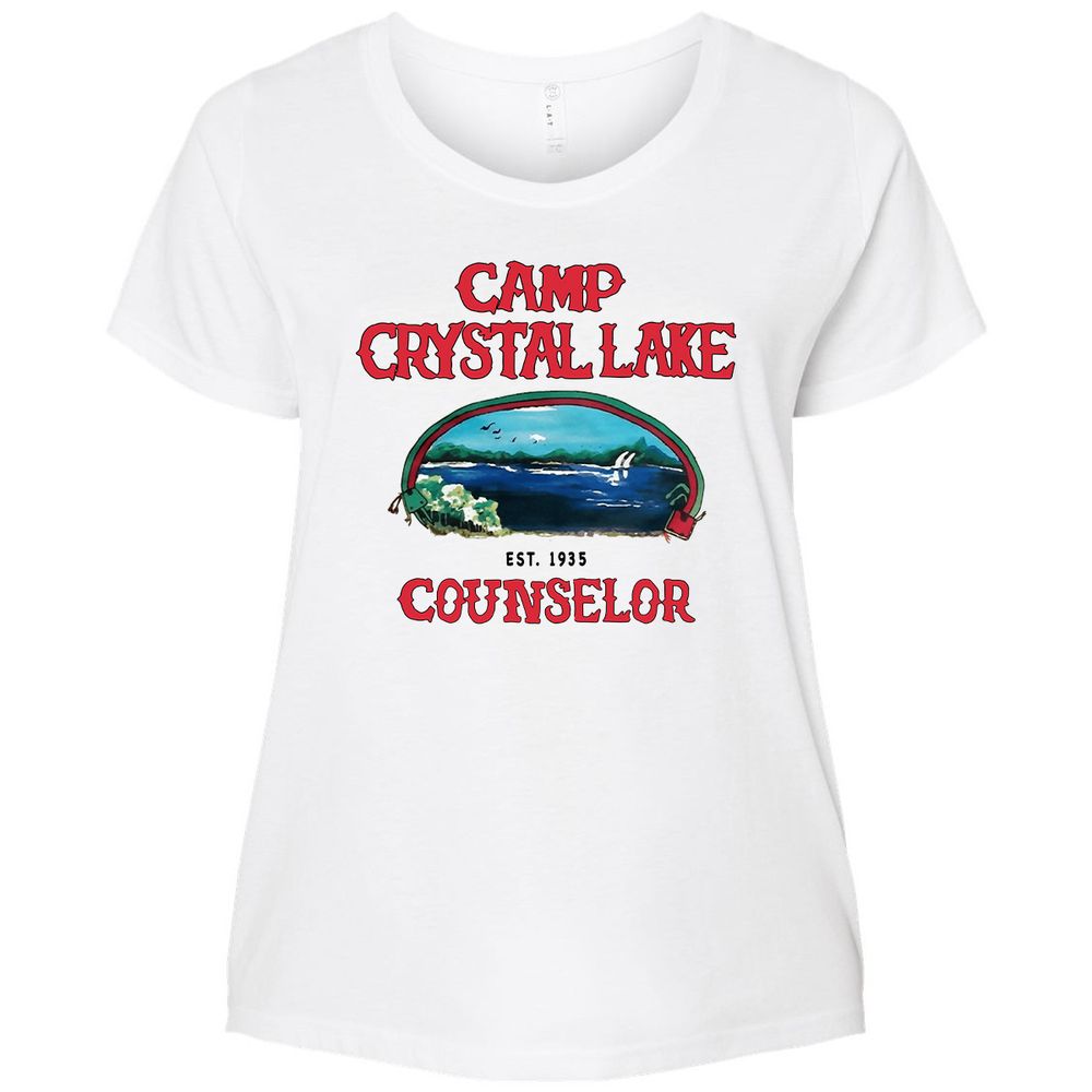 Ladies Curvy Jersey - B5JW2F1K - White - 6