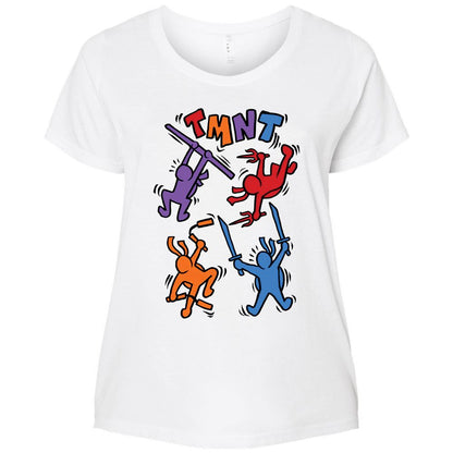 Ladies Curvy Jersey - KJFLC6R8 - White - 6