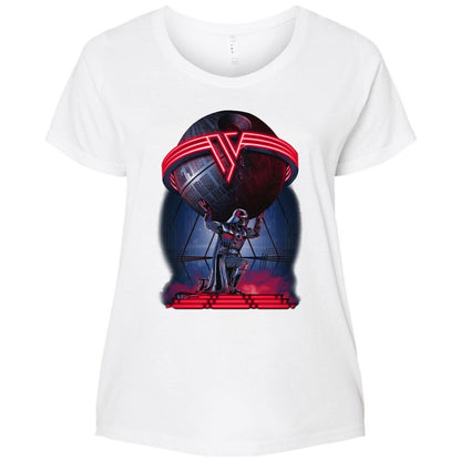 Ladies Curvy Jersey - 7YJQJN3B - White - 6