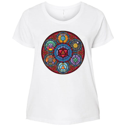 Ladies Curvy Jersey - A22KVZLT - White - 6