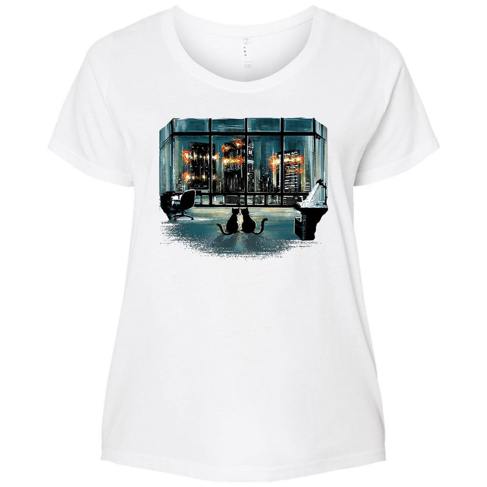 Ladies Curvy Jersey - 2VANSRHE - White - 6