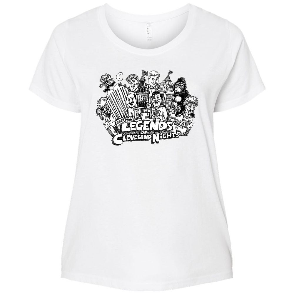 Ladies Curvy Jersey - 1JWQMDYA - White - 6