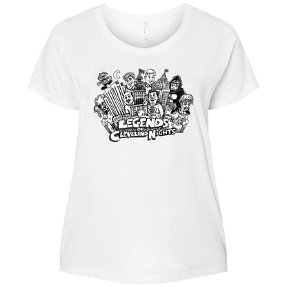 Ladies Curvy Jersey - 1JWQMDYA - White - 6