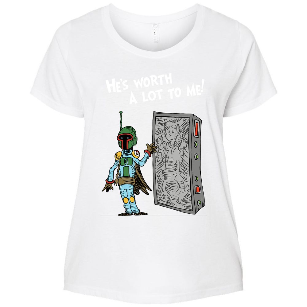 Ladies Curvy Jersey - C4XWEPAL - White - 6