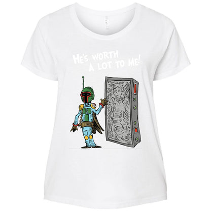 Ladies Curvy Jersey - C4XWEPAL - White - 6