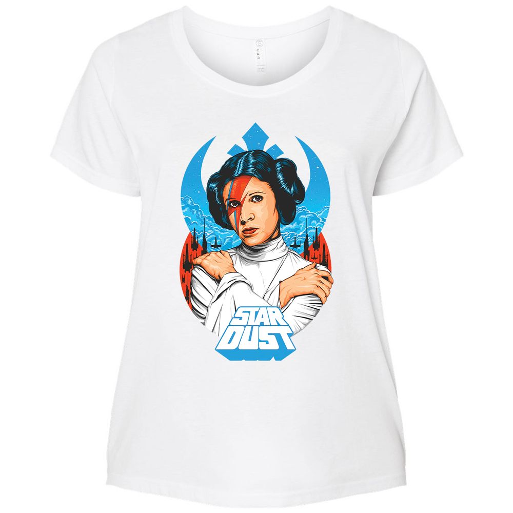 Ladies Curvy Jersey - 67YQMU5F - White - 6