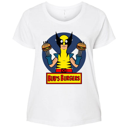 Ladies Curvy Jersey - 55375HVQ - White - 6