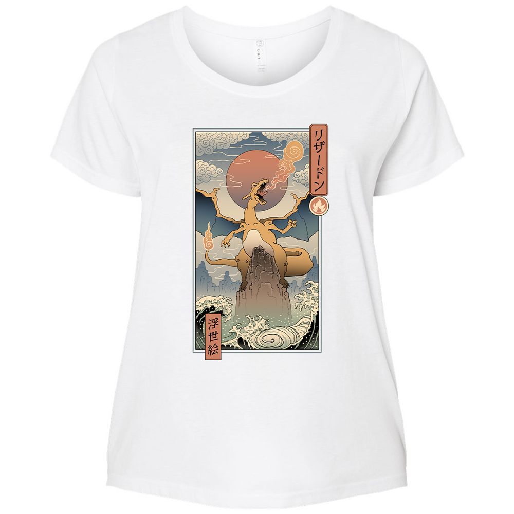 Ladies Curvy Jersey - TFXCNJDC - White - 6