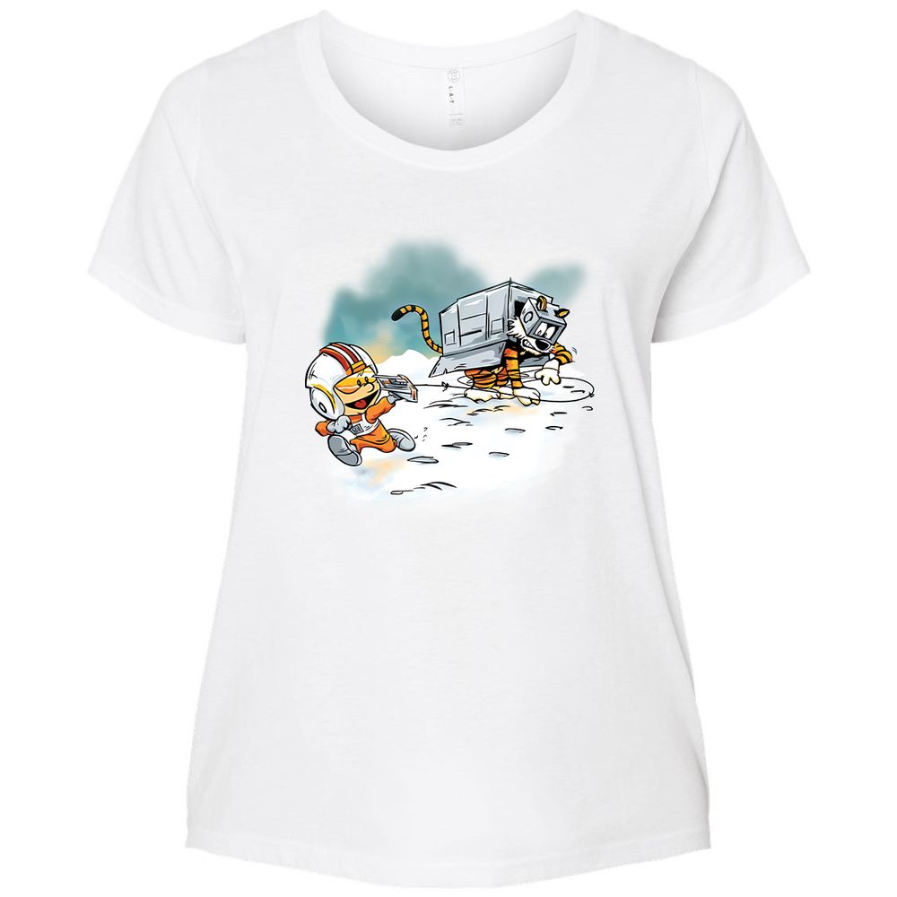 Ladies Curvy Jersey - 9CAUKCZ3 - White - 6