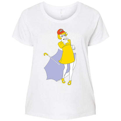 Ladies Curvy Jersey - N46RZNCU - White - 6