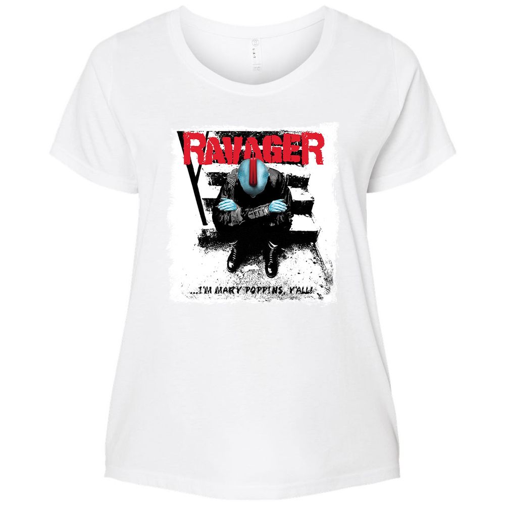 Ladies Curvy Jersey - W6X83FYH - White - 6