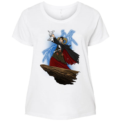 Ladies Curvy Jersey - 613YF4J2 - White - 6