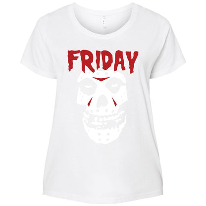 Ladies Curvy Jersey - R6UYWGQX - White - 6