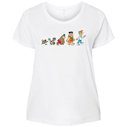 Ladies Curvy Jersey - U2QBYEJ9 - White - 6