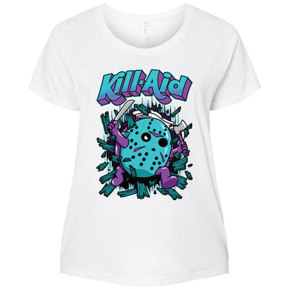 Ladies Curvy Jersey - HAV3GXNB - White - 6