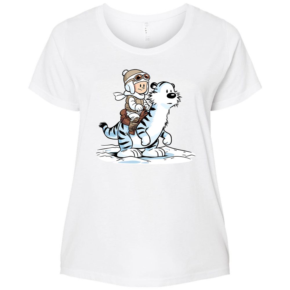 Ladies Curvy Jersey - LWYL9PGF - White - 6