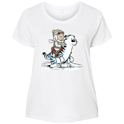 Ladies Curvy Jersey - LWYL9PGF - White - 6