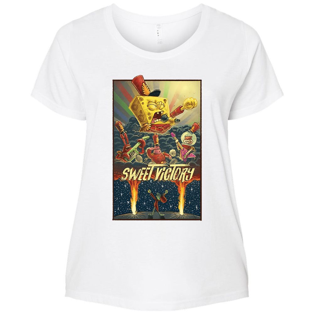 Ladies Curvy Jersey - 1DSCB9PB - White - 6