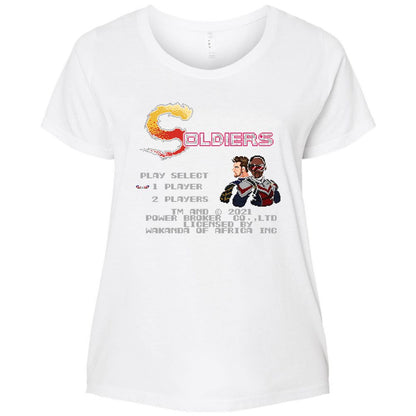 Ladies Curvy Jersey - B7DE3LQC - White - 6