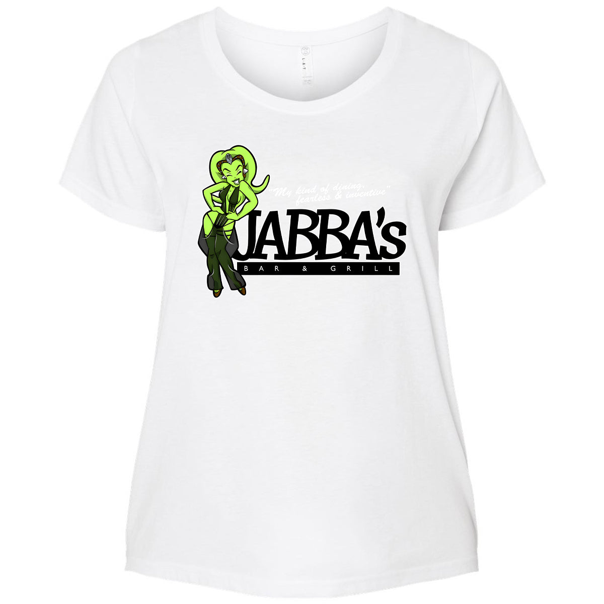 Ladies Curvy Jersey - RNGC8B6S - White - 6