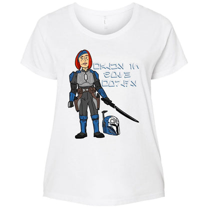 Ladies Curvy Jersey - 9BE1G7D8 - White - 6