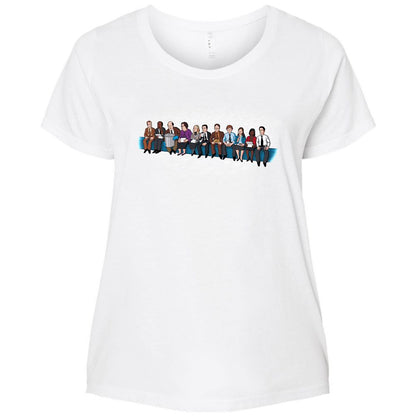 Ladies Curvy Jersey - XP9AFUPW - White - 6