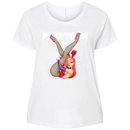 Ladies Curvy Jersey - VKME1MVP - White - 6