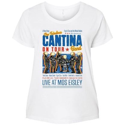 Ladies Curvy Jersey - 9VYHVBU3 - White - 6