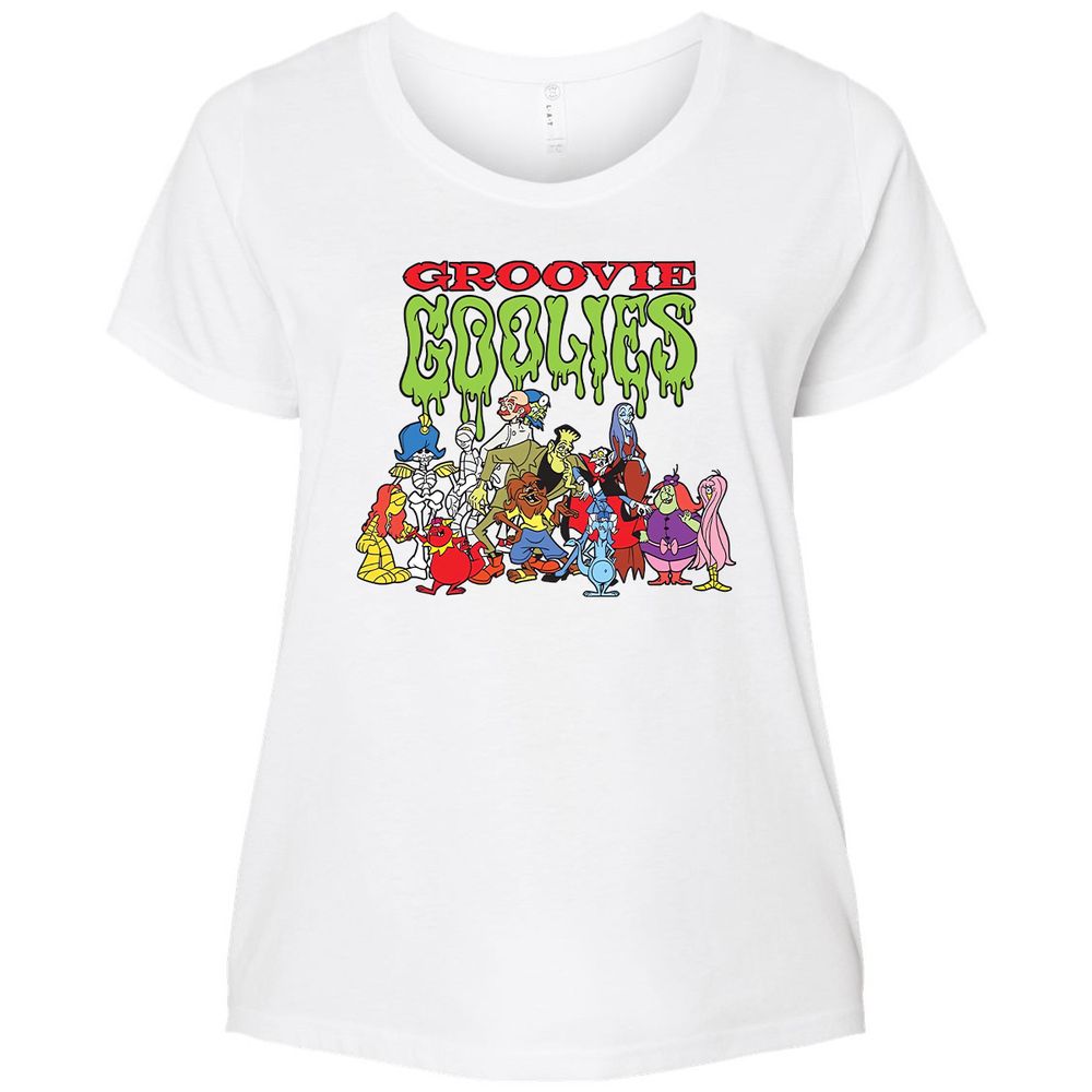 Ladies Curvy Jersey - 55WBA7TG - White - 6