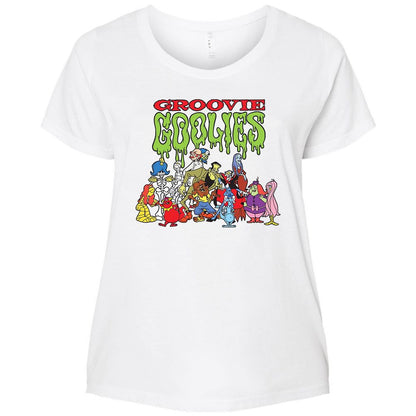 Ladies Curvy Jersey - 55WBA7TG - White - 6