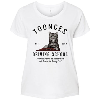 Funny Cat Driving School - White - 6