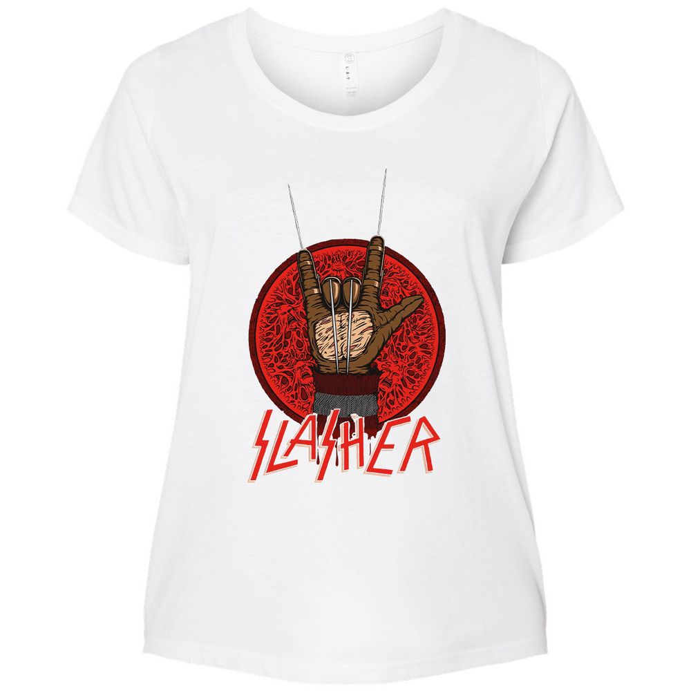 Ladies Curvy Jersey - RZEXJMFV - White - 6