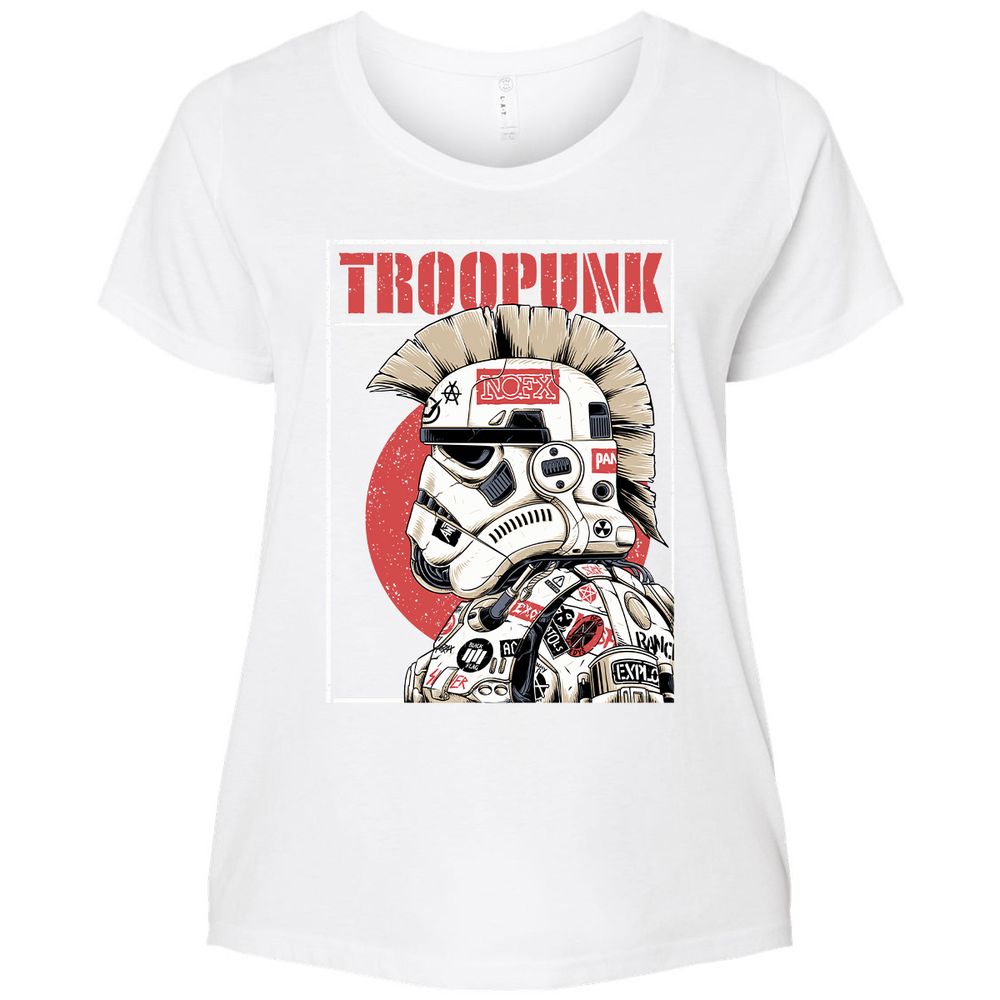 Ladies Curvy Jersey - JUJUX5DP - White - 6