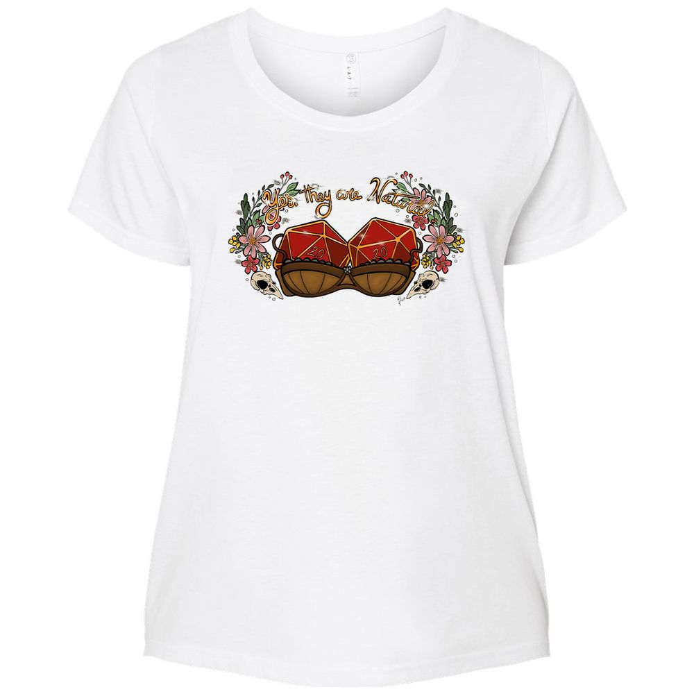 Ladies Curvy Jersey - A1S7LCDT - White - 6