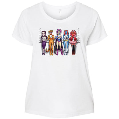 Ladies Curvy Jersey - AEADAFLG - White - 6