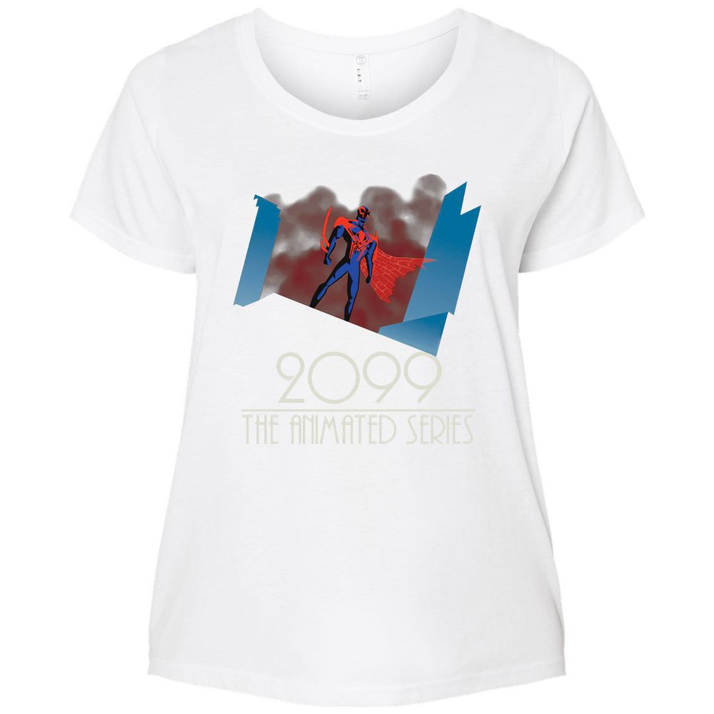 Ladies Curvy Jersey - LDX3CB1Q - White - 6