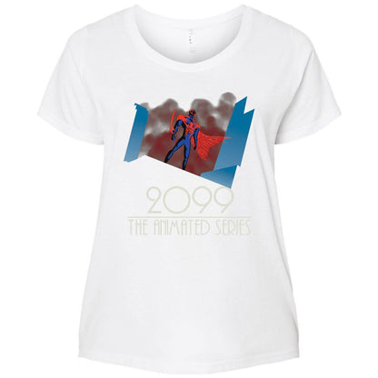 Ladies Curvy Jersey - LDX3CB1Q - White - 6