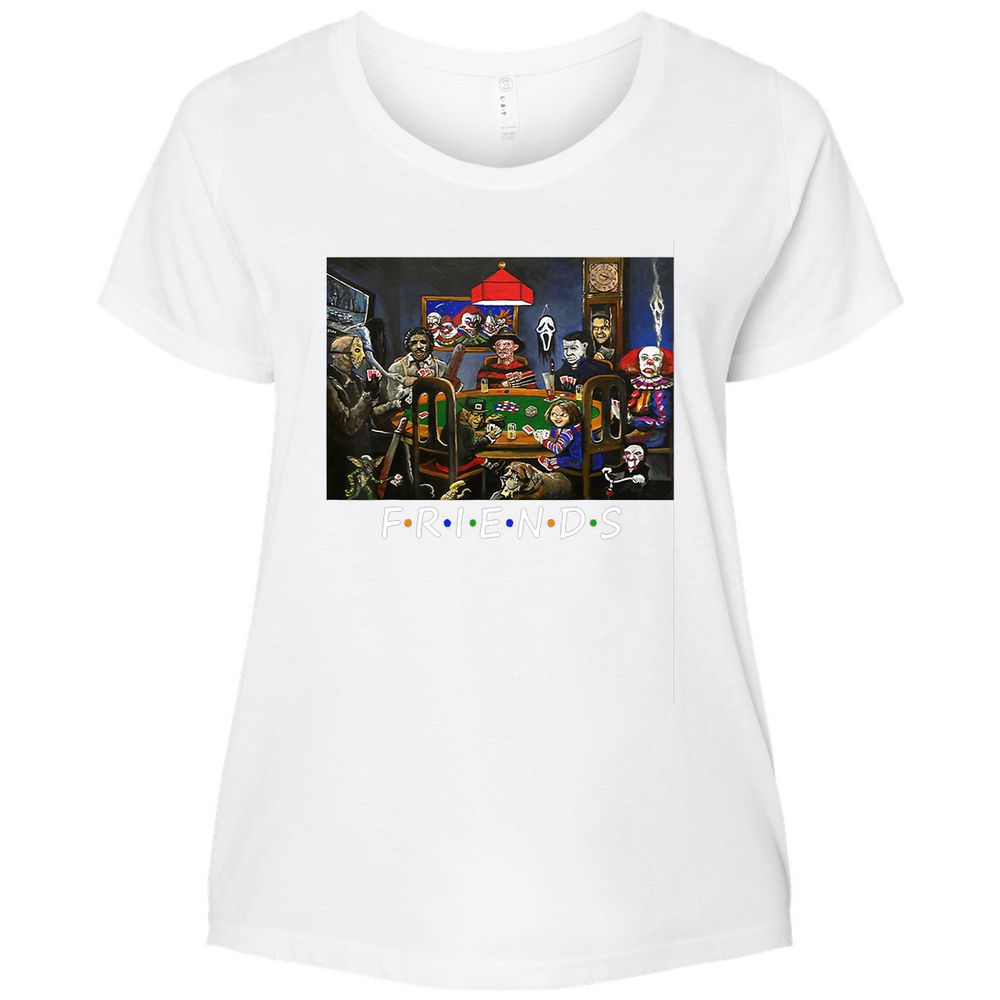 Ladies Curvy Jersey - YGCHH87G - White - 6