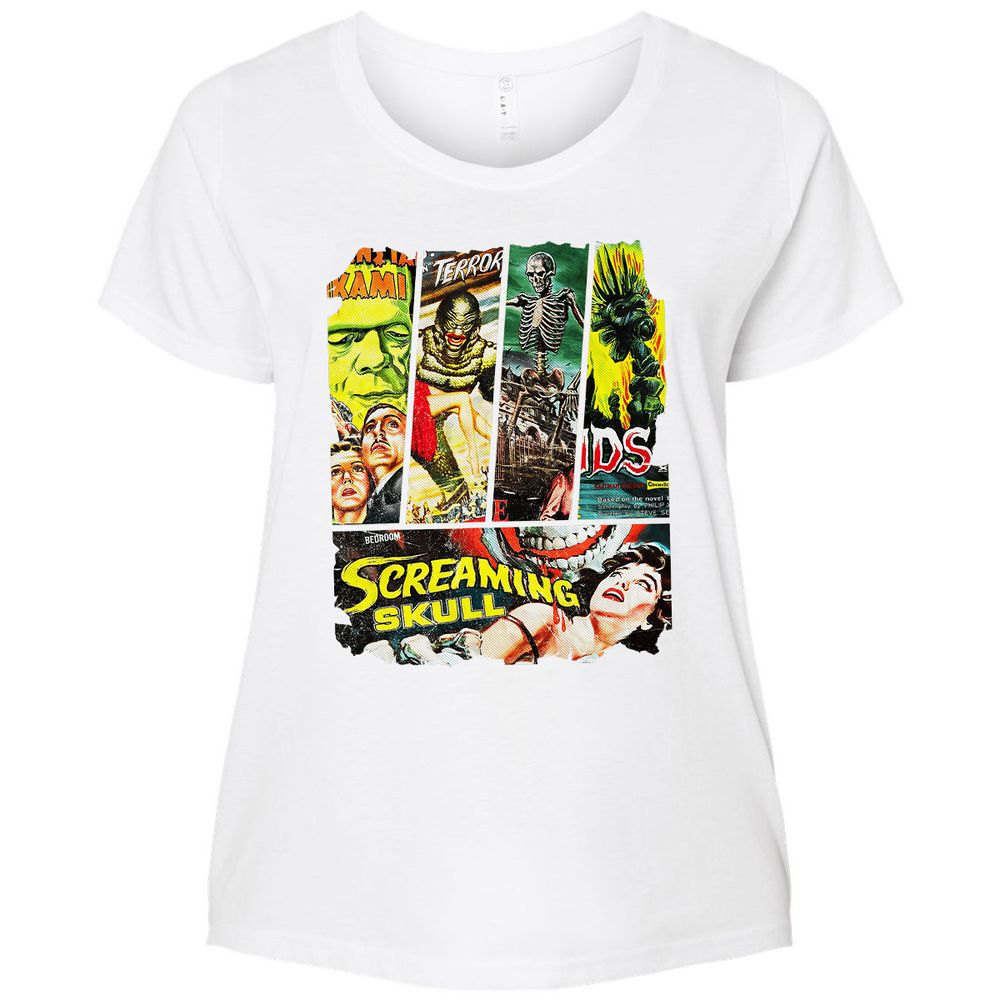 Ladies Curvy Jersey - T39H9Y8U - White - 6