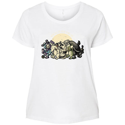 Ladies Curvy Jersey - AUMEEC95 - White - 6