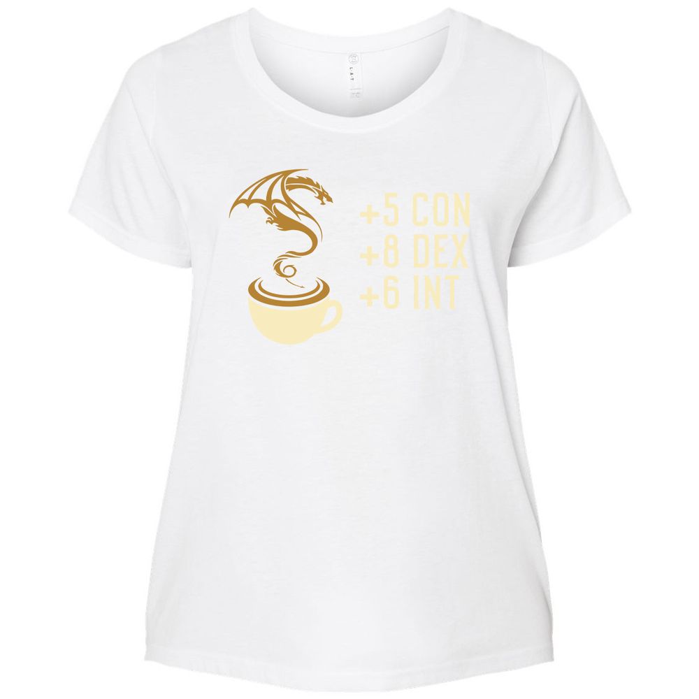 Ladies Curvy Jersey - KMRQ5CFZ - White - 6