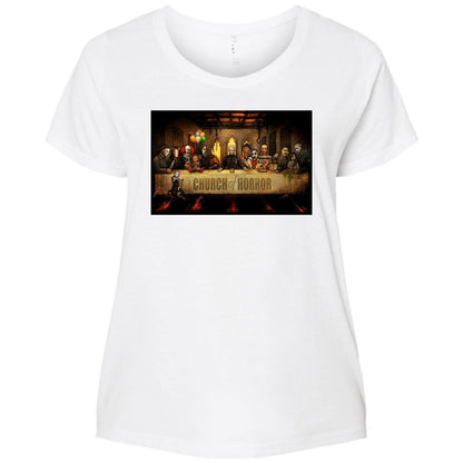 Ladies Curvy Jersey - Q9VBP9VU - White - 6