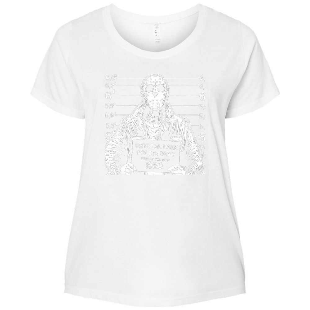 Ladies Curvy Jersey - QBEQ58WH - White - 6